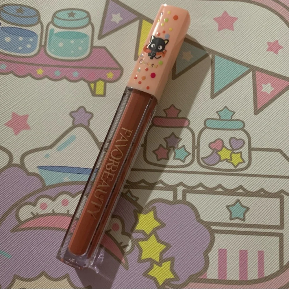 Chococat Reddish Brown Nude Liquid Lipstick